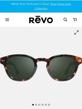 Revo Sterling G Polarized Sunglasses in Tortoise